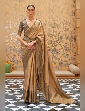 Golden Soft Kanjivaram Silk